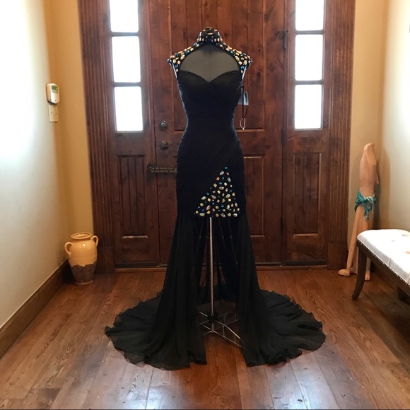 Jovani Dresses & Skirts - MAC DUGGAL Crystal Ruched Prom Gown! NEW!